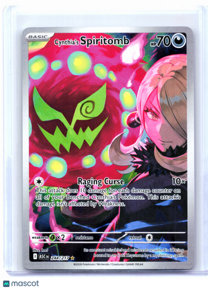 2026 Pokemon—Cynthia's Spiritomb #244/217 Ascended Heroes—Illustration Rare Holo