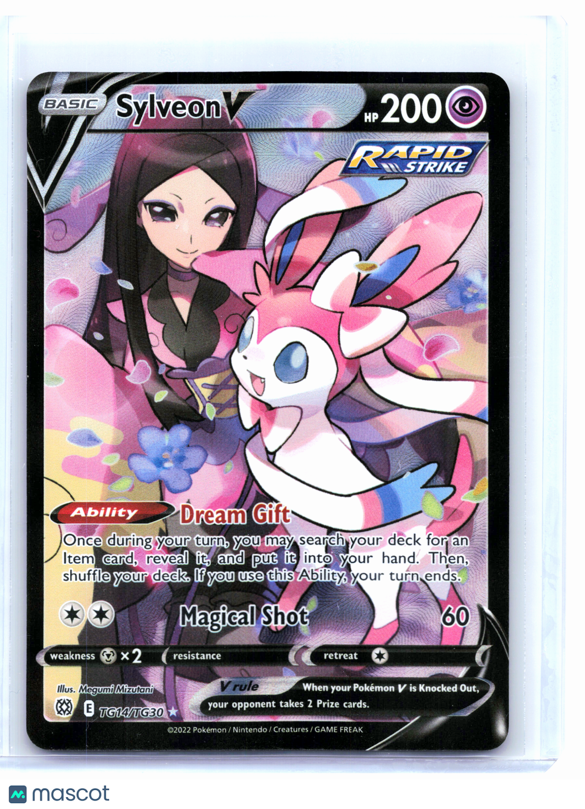 2022 Pokemon—Sylveon V #TG14/TG30 Brilliant Stars Trainer Gallery—Ultra Rare