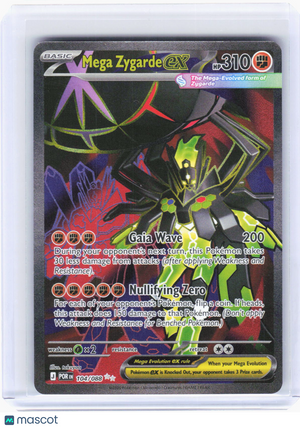 2026 Pokemon—Mega Zygarde ex #104/88 Perfect Order—Ultra Rare Foil
