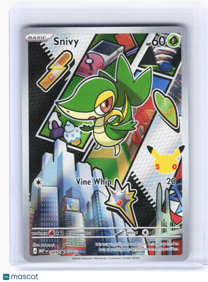 2026 Pokemon—Snivy #049 Mega Evolution Promo Cards—Black Star Promo Foil