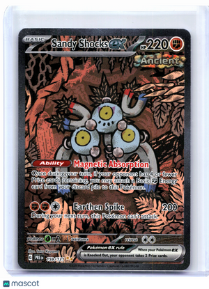 2025 Pokemon—Sandy Shocks ex #159/131 Prismatic Evolutions—SIR Holo [LP]