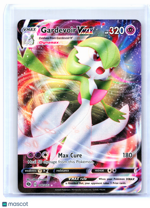 2020 Pokemon—Gardevoir VMAX #017/073 Champion’s Path—Ultra Rare Holo