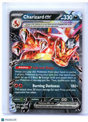 2023 Pokemon—Charizard ex #196 Scarlet & Violet Promo—Black Star Promo Holo