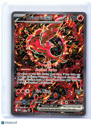 2025 Pokemon—Oricorio ex #024 Mega Evolution Promo—Black Star Promo Holo