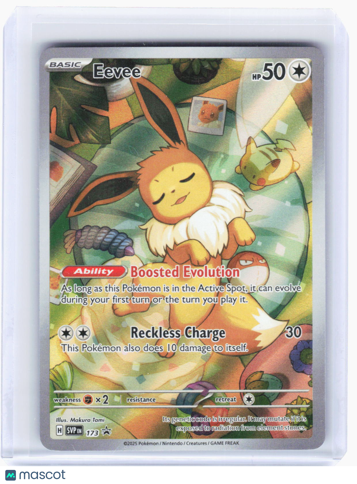 2025 Pokemon—Eevee #SVP EN 173 Scarlet & Violet Promo Cards—BSP Foil