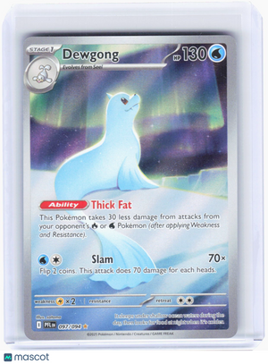 2025 Pokemon—Dewgong #97/94 Phantasmal Flames—Illustration Rare Foil