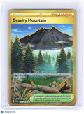 2024 Pokemon—Gravity Mountain #250/191 Surging Sparks—Hyper Rare Gold