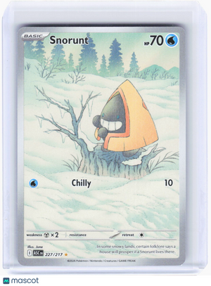 2026 Pokemon—Snorunt #227/217 Ascended Heroes—Illustration Rare Foil