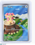 2025 Pokemon—Audino #151/86 Black Bolt—Illustration Rare Foil