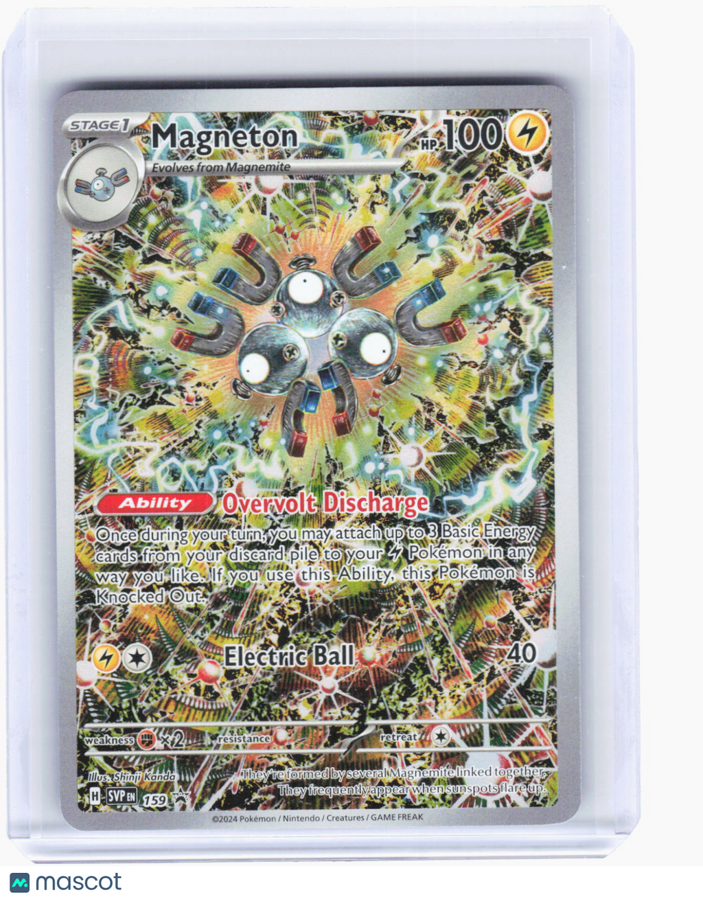2024 Pokemon—Magneton #SVP EN 159 Scarlet & Violet Promo Cards—BSP Foil
