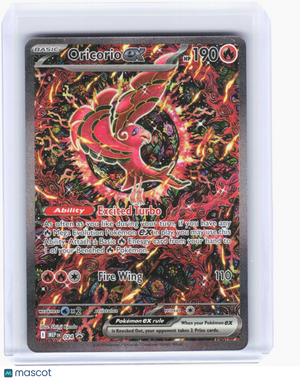 2025 Pokemon—Oricorio ex #MEP EN 024 Mega Evolution Promo Card—BSP Foil