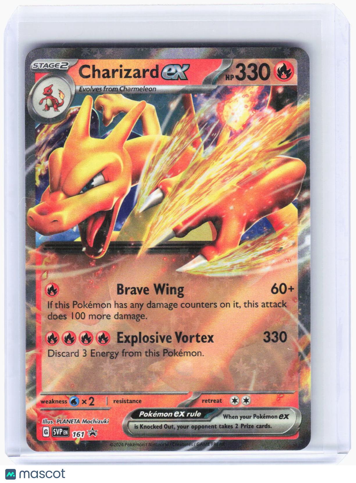 2024 Pokemon—Charizard ex #SVP EN 161 Scarlet & Violet Promo Cards—BSP Foil