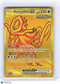 2025 Pokemon—Walking Wake ex #178/131 Prismatic Evolutions—Hyper Rare Gold