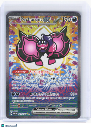 2024 Pokemon—Pecharunt ex #95/64 Prismatic Evolutions—SIR Holo