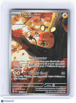 2026 Pokemon—Dedenne #93/88 Perfect Order—Illustration Rare Foil