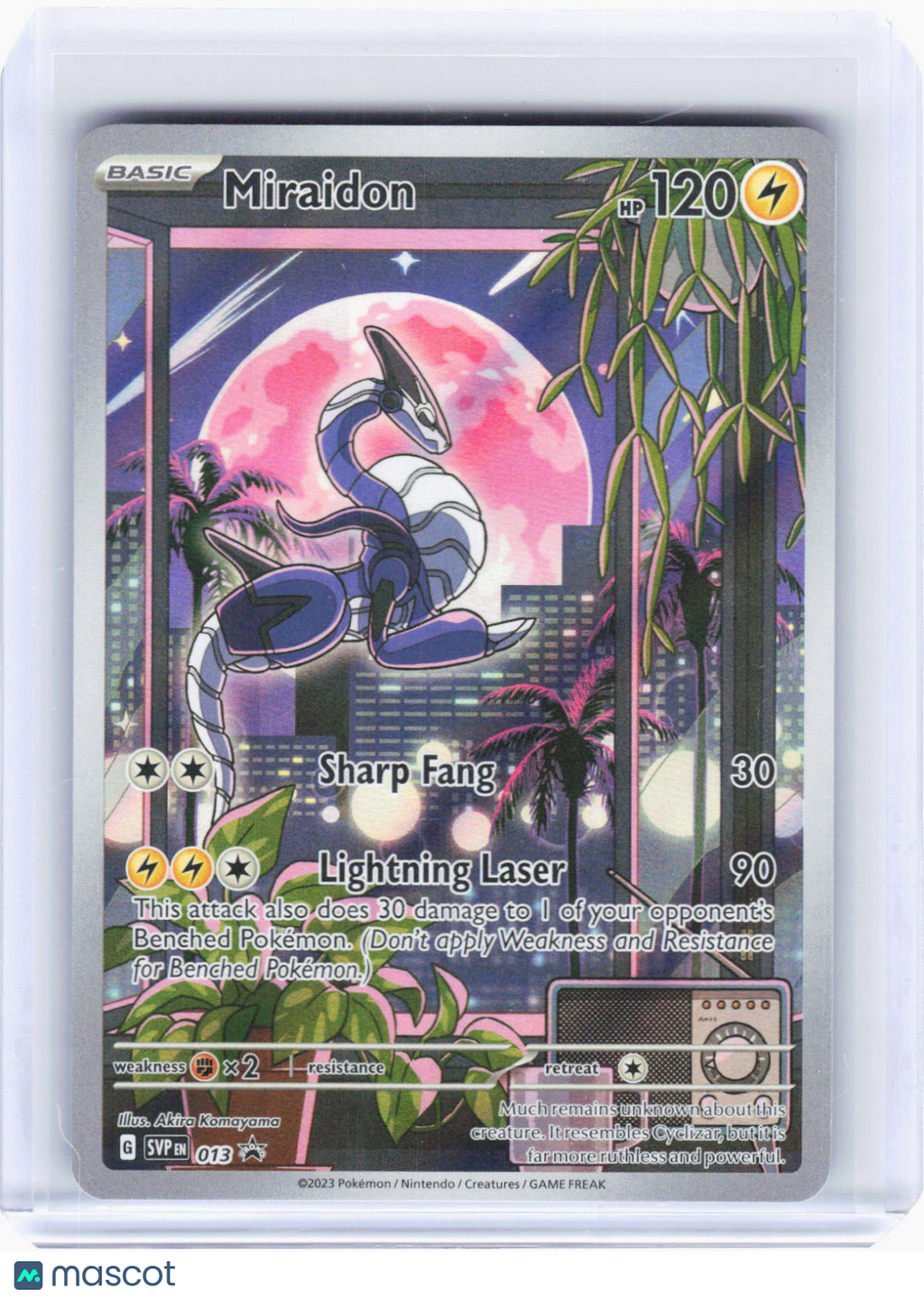 2023 Pokemon—Miraidon #SVP EN 013 Scarlet & Violet Promo Cards—BSP Foil