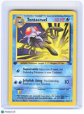 1999 Pokemon—Tentacruel #44/62 Fossil—Uncommon Non-Foil 1st Edition