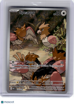 2025 Pokemon—Spearow #151 Mega Evolution—Illustration Rare Holo