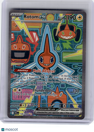 2025 Pokemon—Rotom EX #126 Phantasmal Flames—Special Illustration Rare Holo