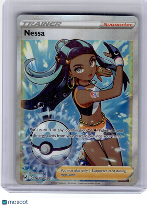 2022 Pokemon—Nessa #TG27 Silver Tempest: Trainer Gallery—Ultra Rare Holo