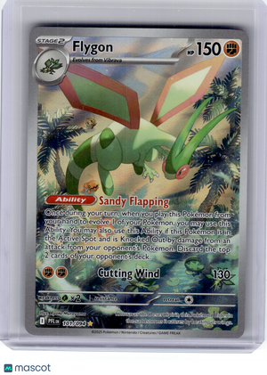 2025 Pokemon—Flygon #101 Phantasmal Flames—Illustration Rare Holo