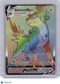 2022 Pokemon—Boltund VMAX #267 Fusion Strike—Secret Rare Holo