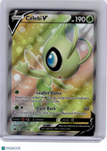 2021 Pokemon—Celebi V #160 Chilling Reign—Ultra Rare Holo