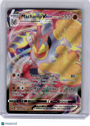 2022 Pokemon—Machamp VMAX #73 Astral Radiance—Rare Holo