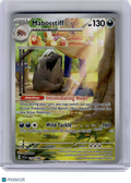 2023 Pokemon—Mabosstiff #218 Scarlet & Violet—Illustration Rare Holo