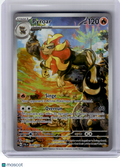 2023 Pokemon—Pyroar #200 Paldea Evolved—Illustration Rare Holo