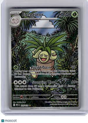 2025 Pokemon—Exeggutor #135 Mega Evolution—Illustration Rare Holo