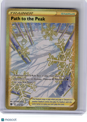 2022 Pokemon—Path To The Peak #213 Astral Radiance—Secret Rare Holo