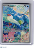 2023 Pokemon—Wiglett #206 Scarlet & Violet—Illustration Rare Holo