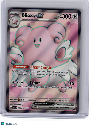2024 Pokemon—Blissey EX #201 Twilight Masquerade—Ultra Rare Holo
