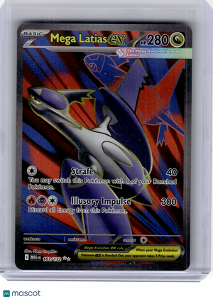 2025 Pokemon—Mega Latias EX #163 Mega Evolution—Ultra Rare Holo