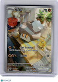 2023 Pokemon—Nacli #220 Paldea Evolved—Illustration Rare Holo