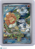 2024 Pokemon—Castform Sunny Form #195 Surging Sparks—Illustration Rare Holo