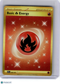 2023 Pokemon—Basic Fire Energy #230 Obsidian Flames—Hyper Rare Holo