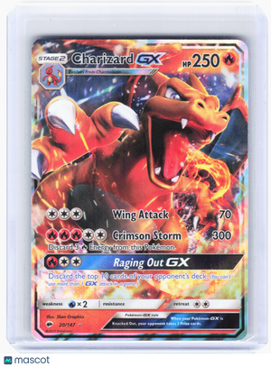 2017 Pokemon—Charizard GX #20 Burning Shadows—Ultra Rare Holo [Lightly Played]