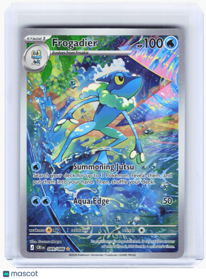 2026 Pokemon—Frogadier #89 Chaos Rising—Illustration Rare Holo