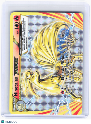 2016 Pokemon—Ninetales Break #16 Evolutions—Rare BREAK Holo