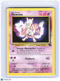 1999 Pokemon—Mewtwo (Movie Promo) #3 WoTC Promo—Black Star Promo Non-Foil (MP)