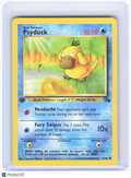 1999 Pokemon—Psyduck #53/62 Fossil—Common Non-Foil (Lightly Played) 1st Edition