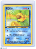 1999 Pokemon—Psyduck #53/62 Fossil—Common Non-Foil (Lightly Played) 1st Edition