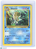 1999 Pokemon—Omastar #40/62 Fossil—Uncommon Non-Foil 1st Edition