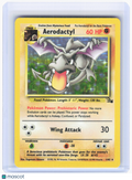 1999 Pokemon—Aerodactyl #1/62 Fossil—Holo Rare Holo (Lightly Played)