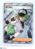 2025 Pokemon—N'S Plan #163/86 Black Bolt—Ultra Rare Holo