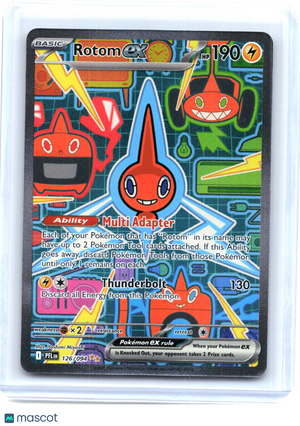 2025 Pokemon—Rotom ex #126/094 Phantasmal Flames—Special Illustration Rare Holo
