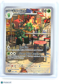 2023 Pokemon—Scovillain 202/198 Scarlet & Violet Base Set—Illustration Rare Holo