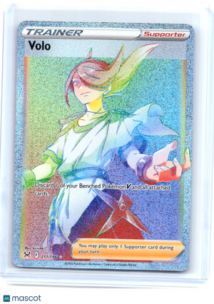 2022 Pokemon—Volo #211/196 Lost Origin—Secret Rare Holo